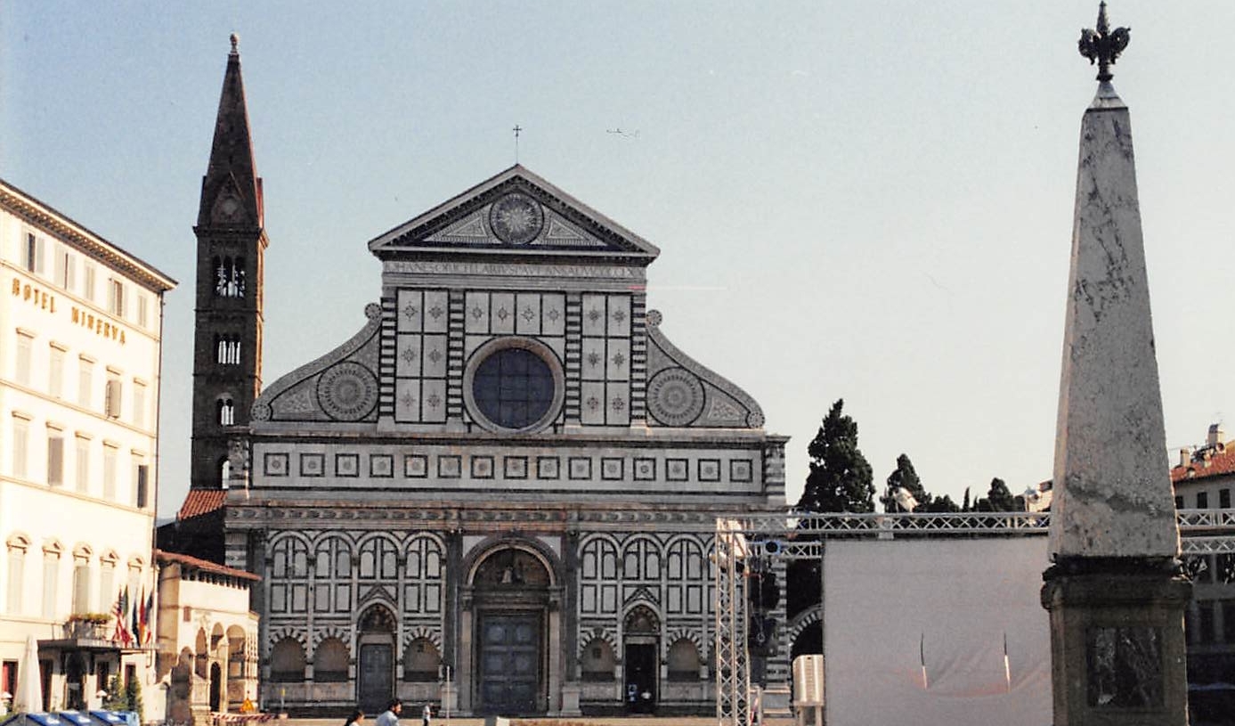 ルネッサンス様式のサンタ・マリア・ノヴェッラ聖堂