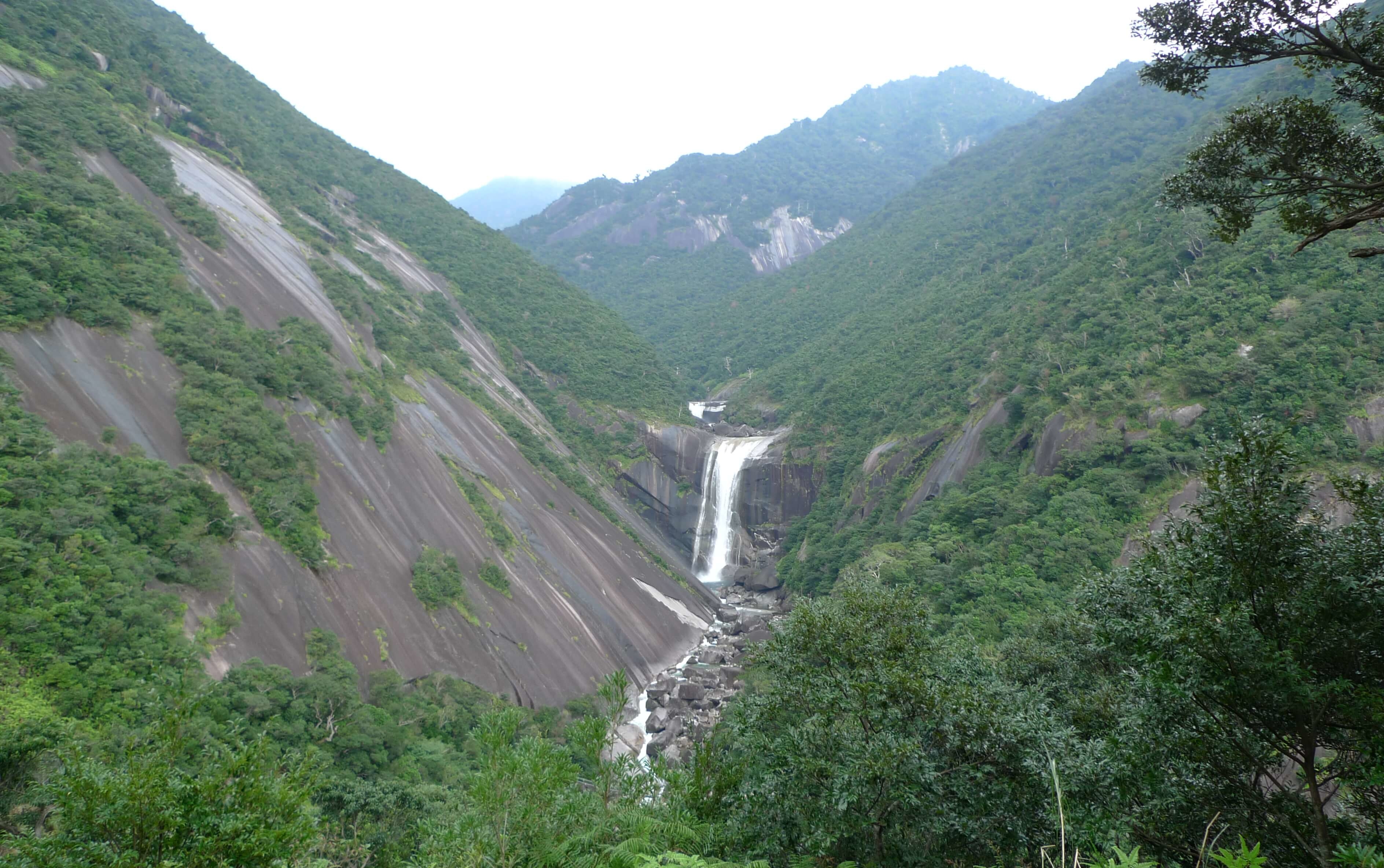 屋久島の千尋の滝