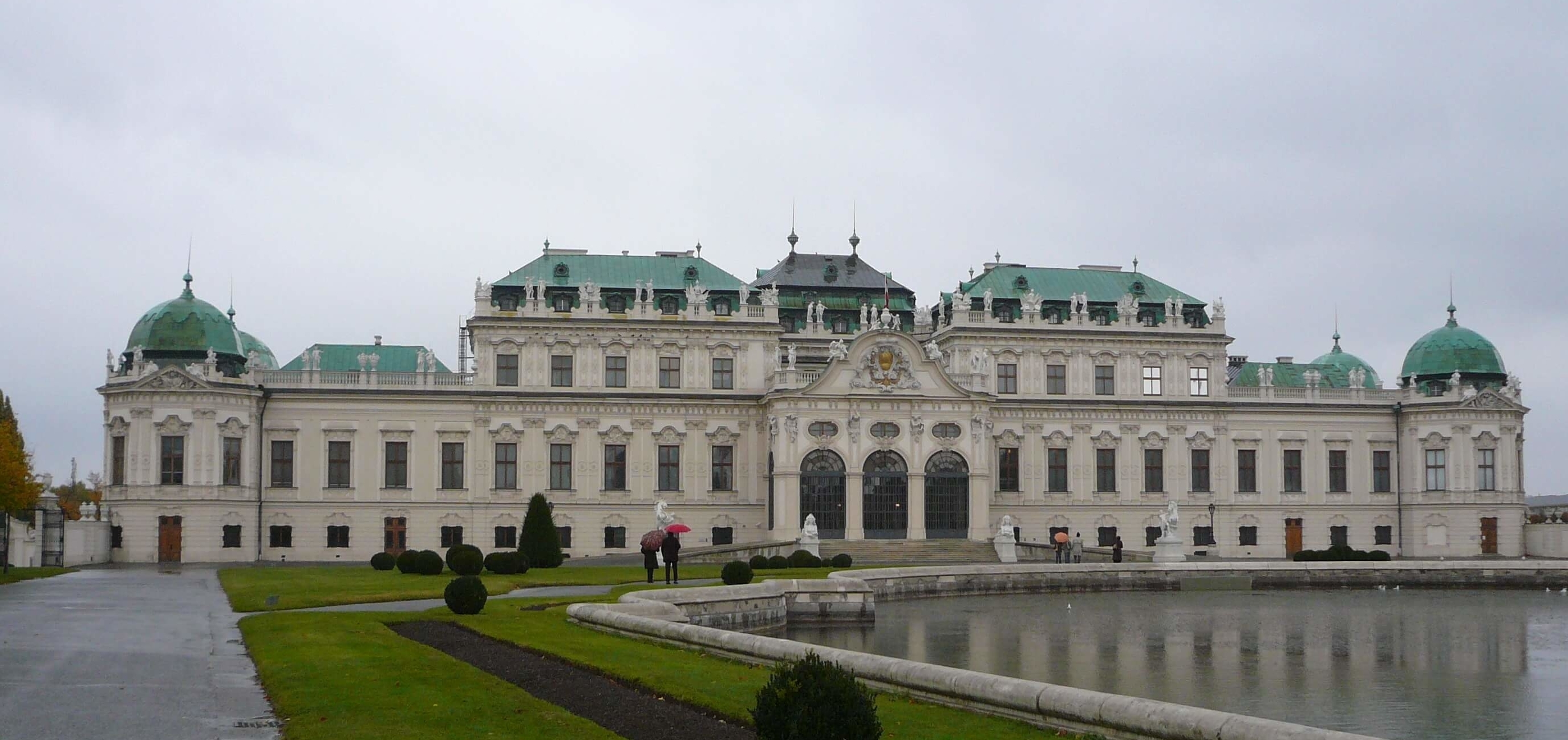 バロック様式のベルヴェデーレ宮殿