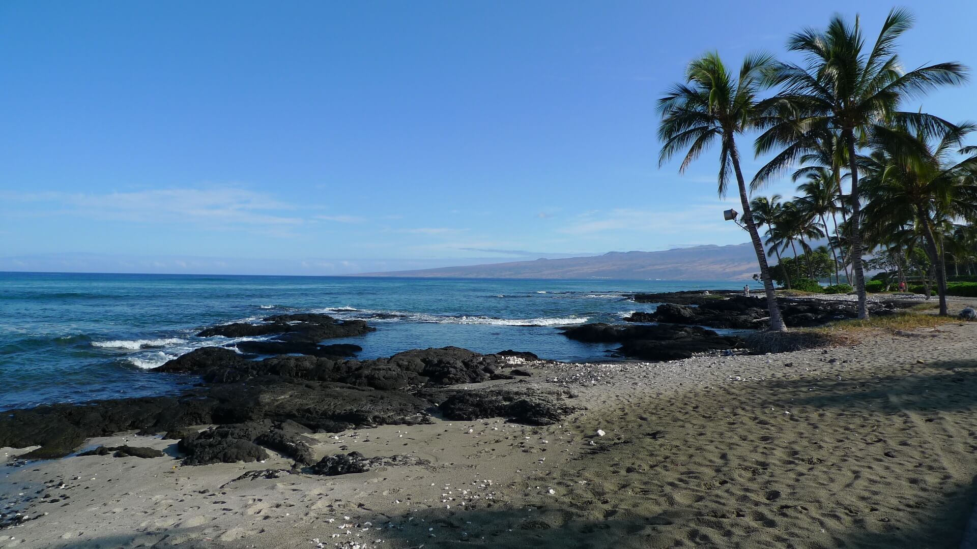 ハワイの海岸